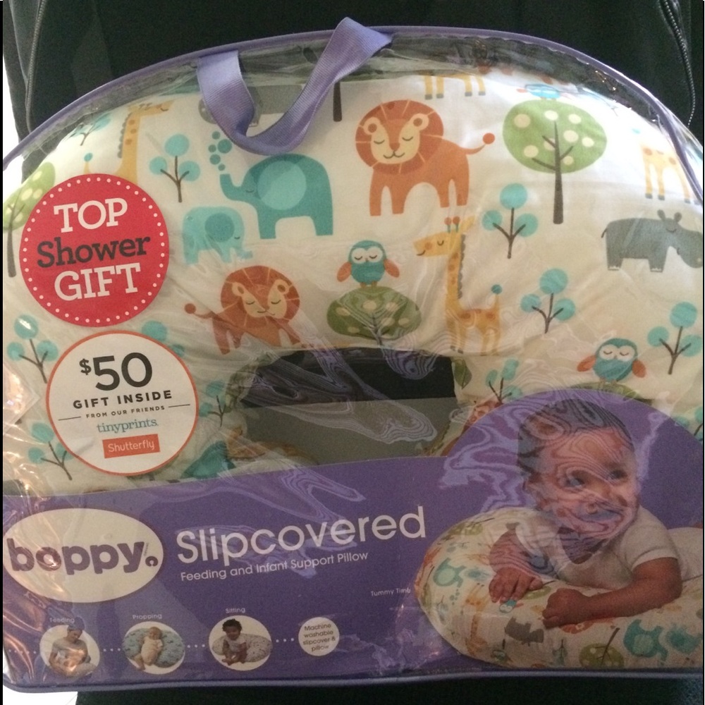Boppy pillow for babies